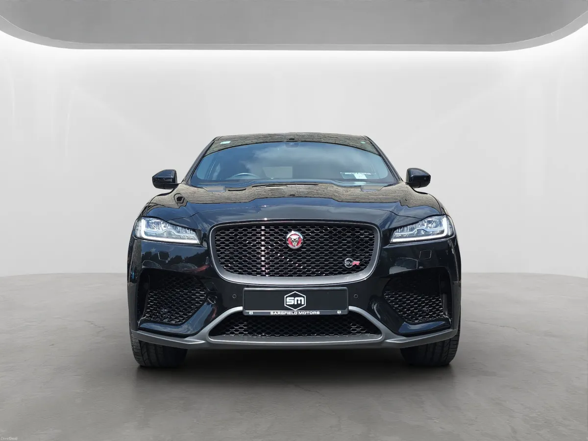 2019 JAGUAR F PACE 5.0 SVR S/C 550 BHP AUTO. - Image 2