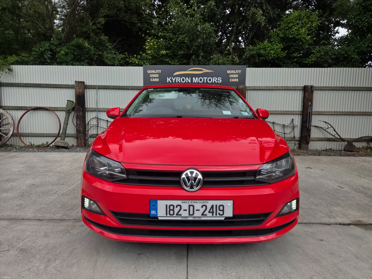 Volkswagen Polo 2018 1.0 Manual *IRISH CAR *Alloys - Image 2