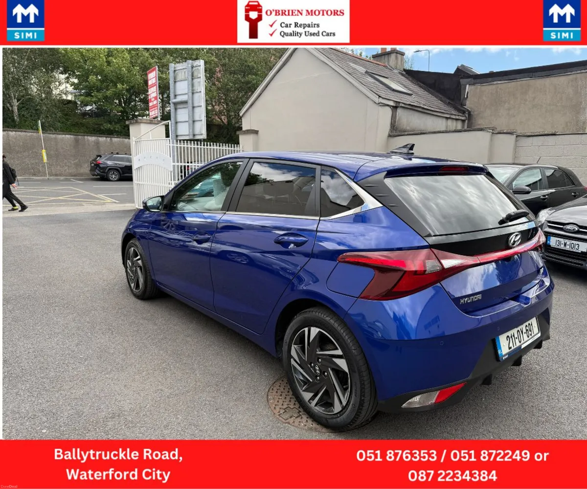 2021 Hyundai I20 Deluxe, Petrol, 5 Door,Blue. - Image 4