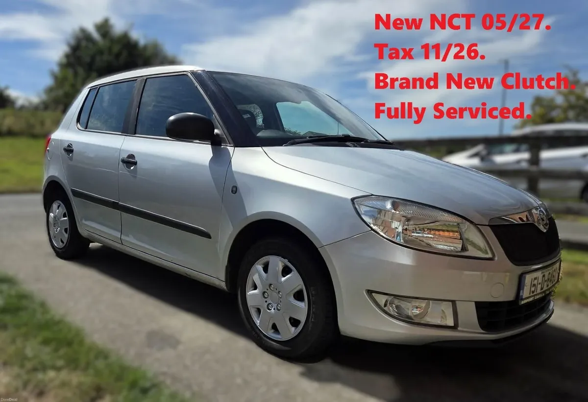 2015 Skoda Fabia 1.2 - New NCT - Tax - New Clutch. - Image 1
