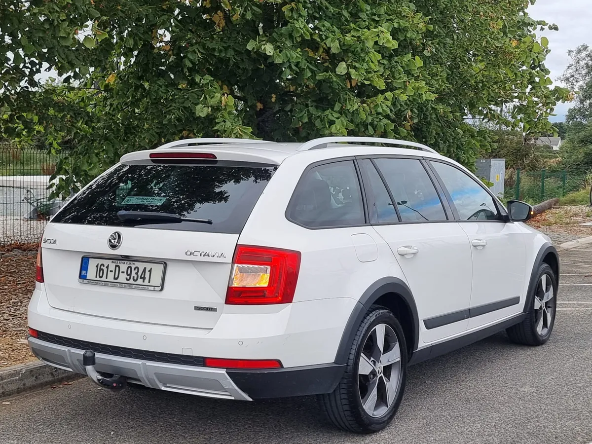 2016 SKODA OCTAVIA SCOUT ESTATE DIESEL NCT'd €8900 - Image 5