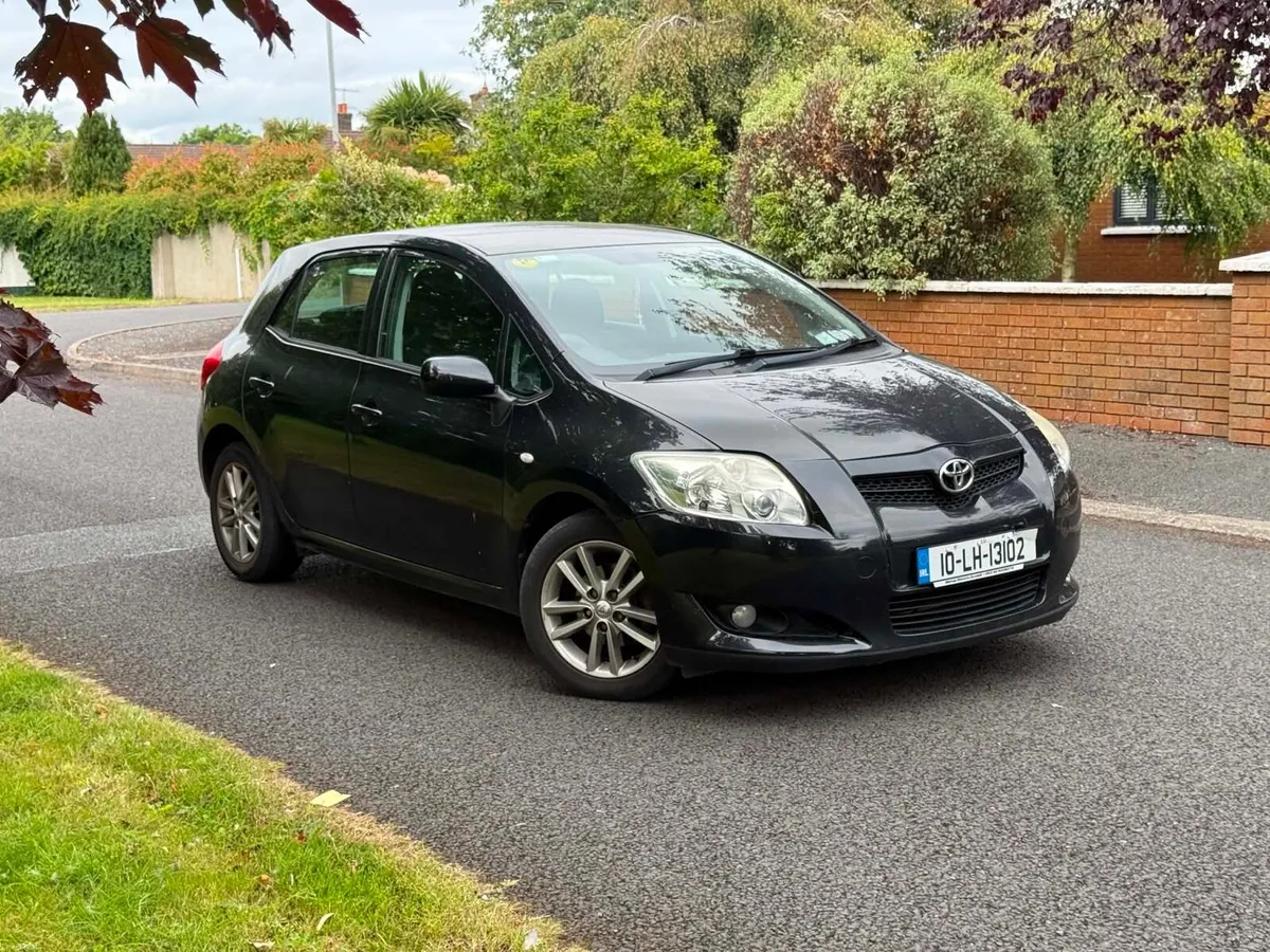 2010 Toyota Auris nct and tax low millege - Image 1