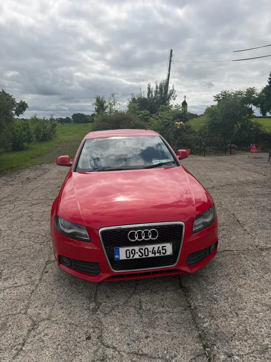 Red Audi A4 - Image 1