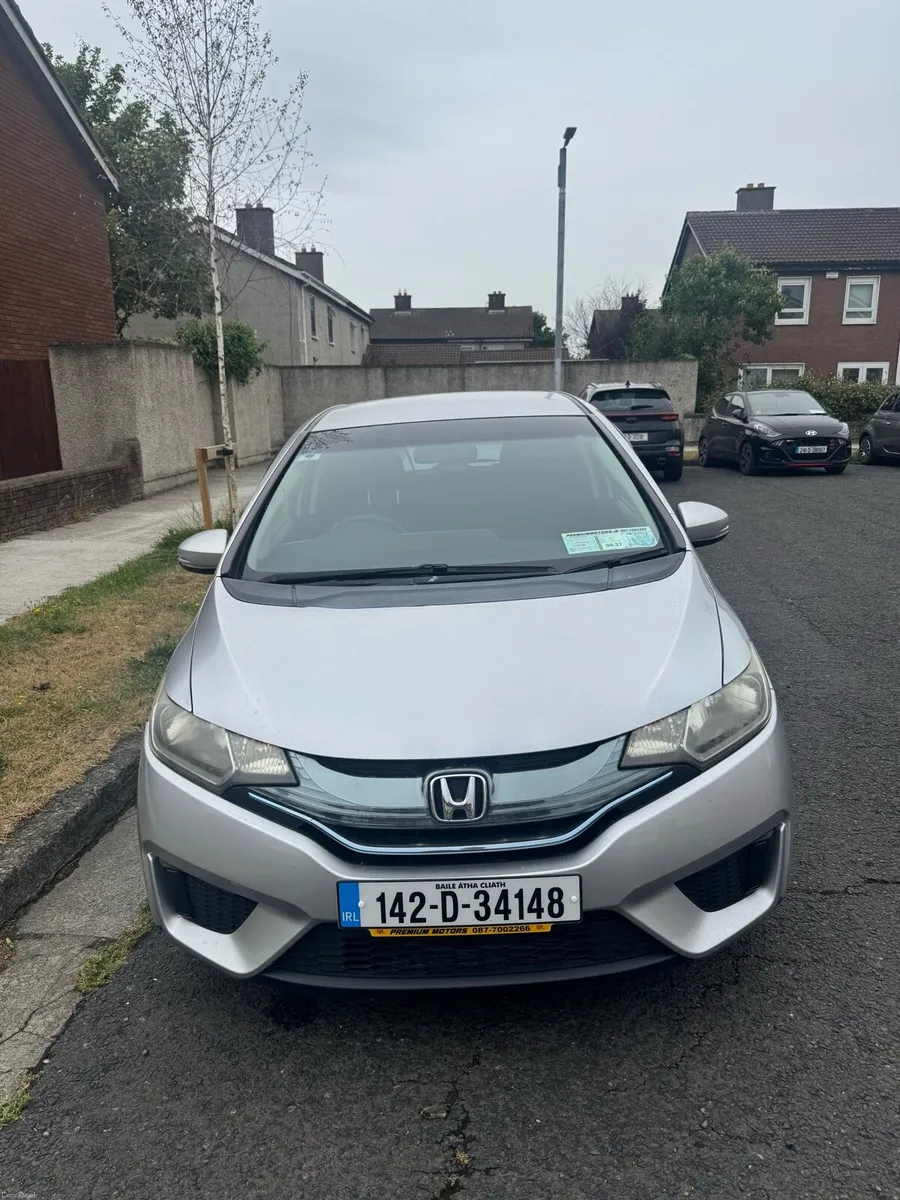 2014 Honda Fit Hatchback Petrol Hybrid Silver - Image 1