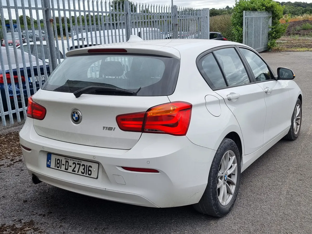 €10900 BMW 1-Series 2018 automatic nct&tax €10900 - Image 3