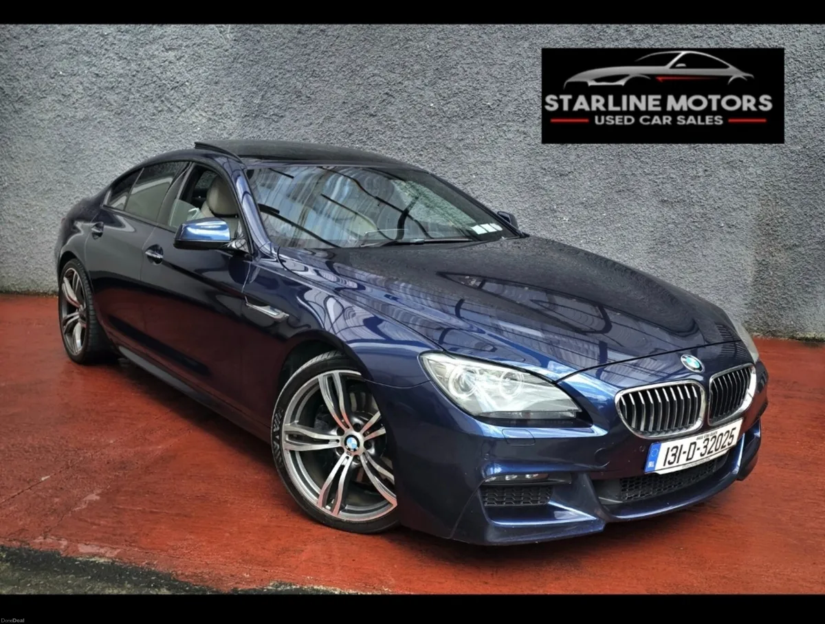 Bmw 640D Msport grand coupè ~pan roof full history - Image 1