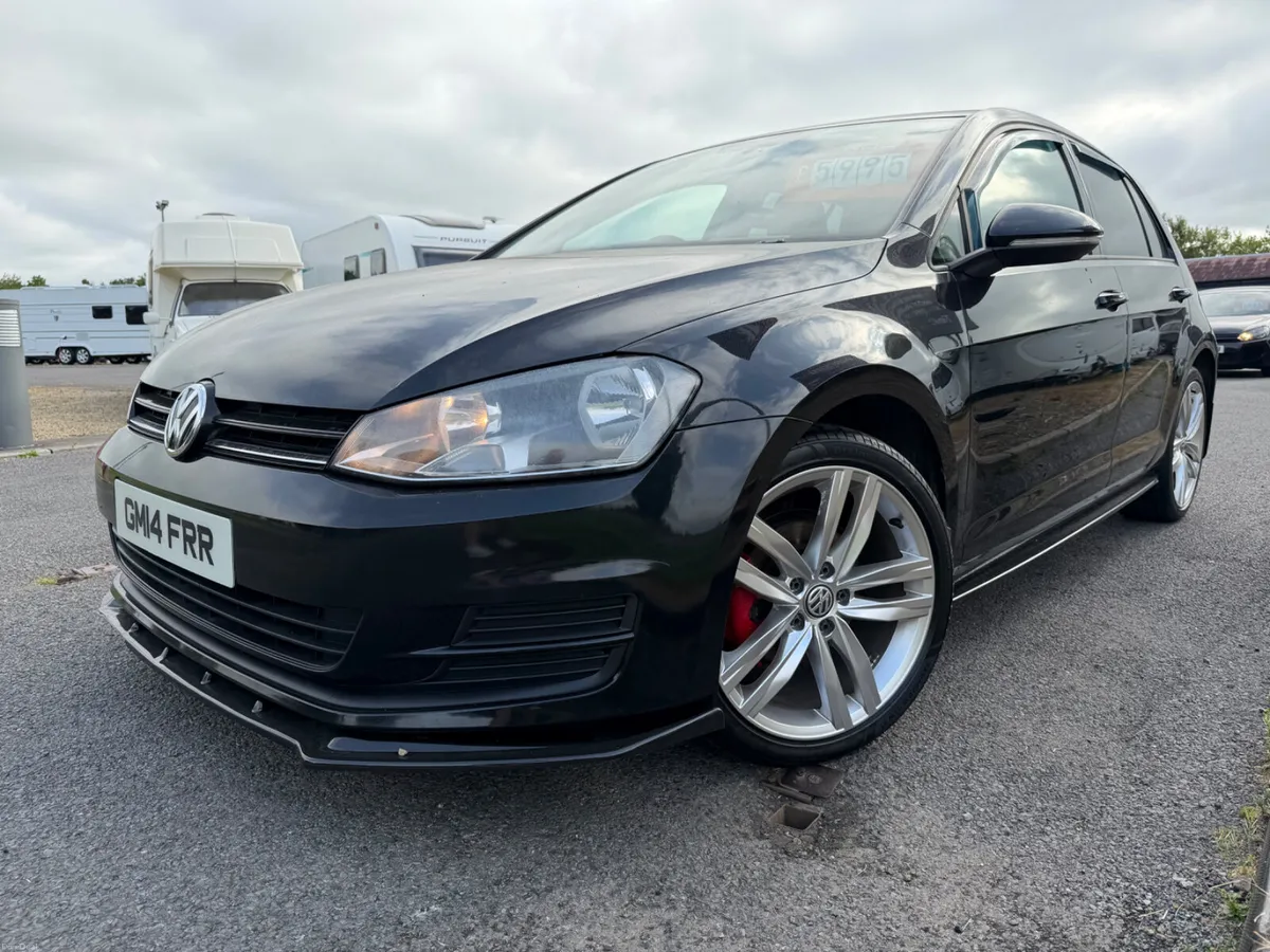 2014 VOLKSWAGEN GOLF 1.6 TDI KITTED ALLOYS 96k - Image 2