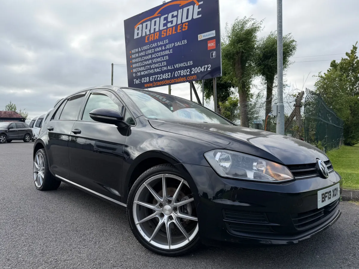 2013 VOLKSWAGEN GOLF 1.6 TDI SE UPGRADES 110k - Image 1