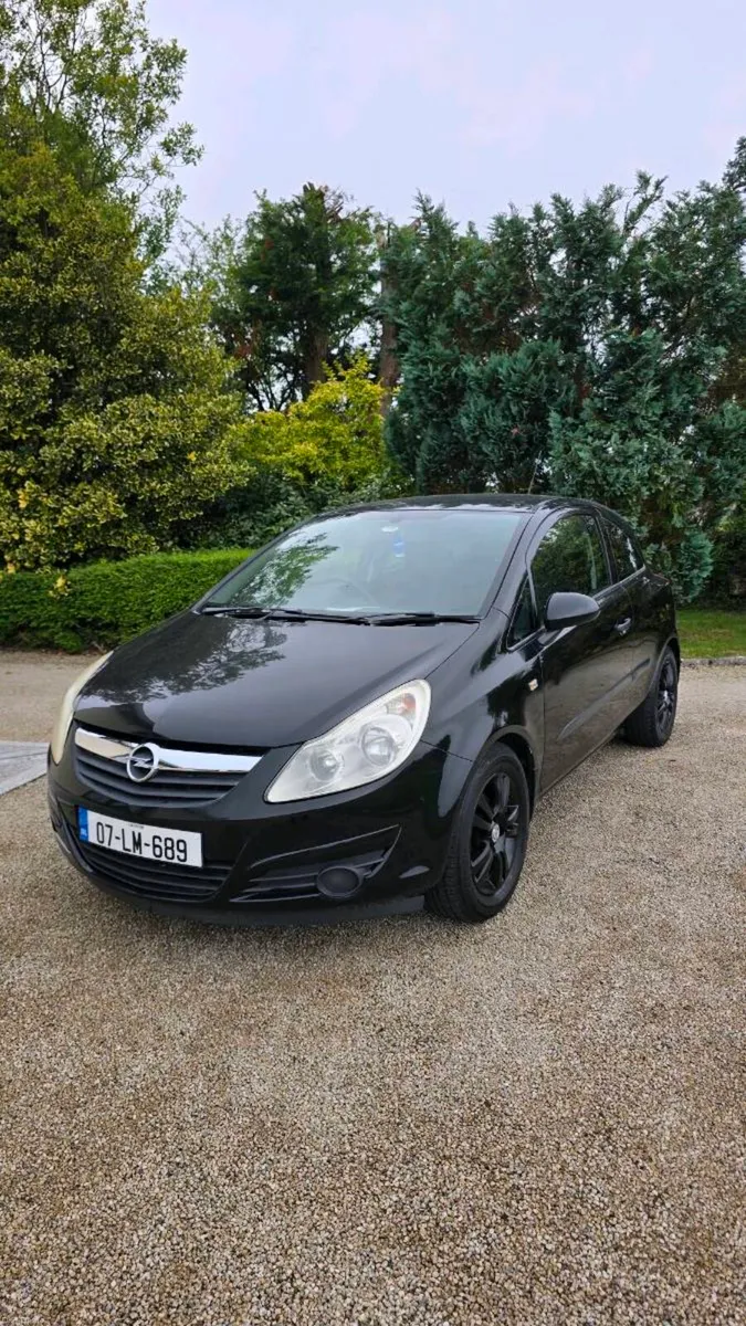 Opel Corsa 2007 NCT 11/27 Low Mileage €2300 - Image 2