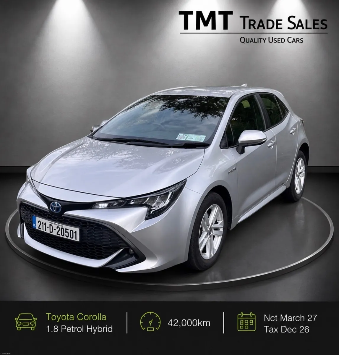 2021 Toyota Corolla Luna 1.8 Hybrid |Auto|NctMar27 - Image 1