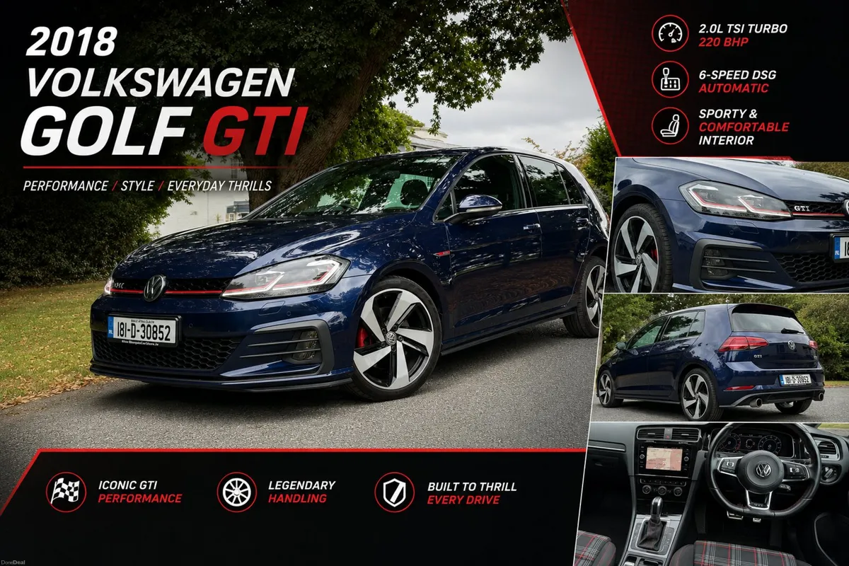 2018 Volkswagen Golf 2.0 GTI DSG Mint condition - Image 1