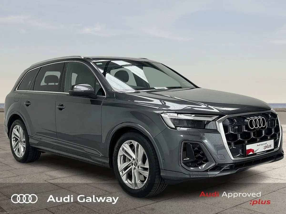 Audi Q7 €869 p/m - 55 TFSI e S-LINE QUATTRO 394PS - Image 1