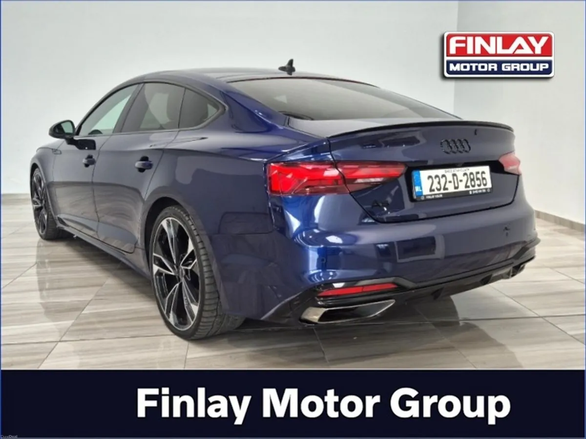 Audi A5 35 TDI 163HP S-Tronic S Line, Black Leathe - Image 3
