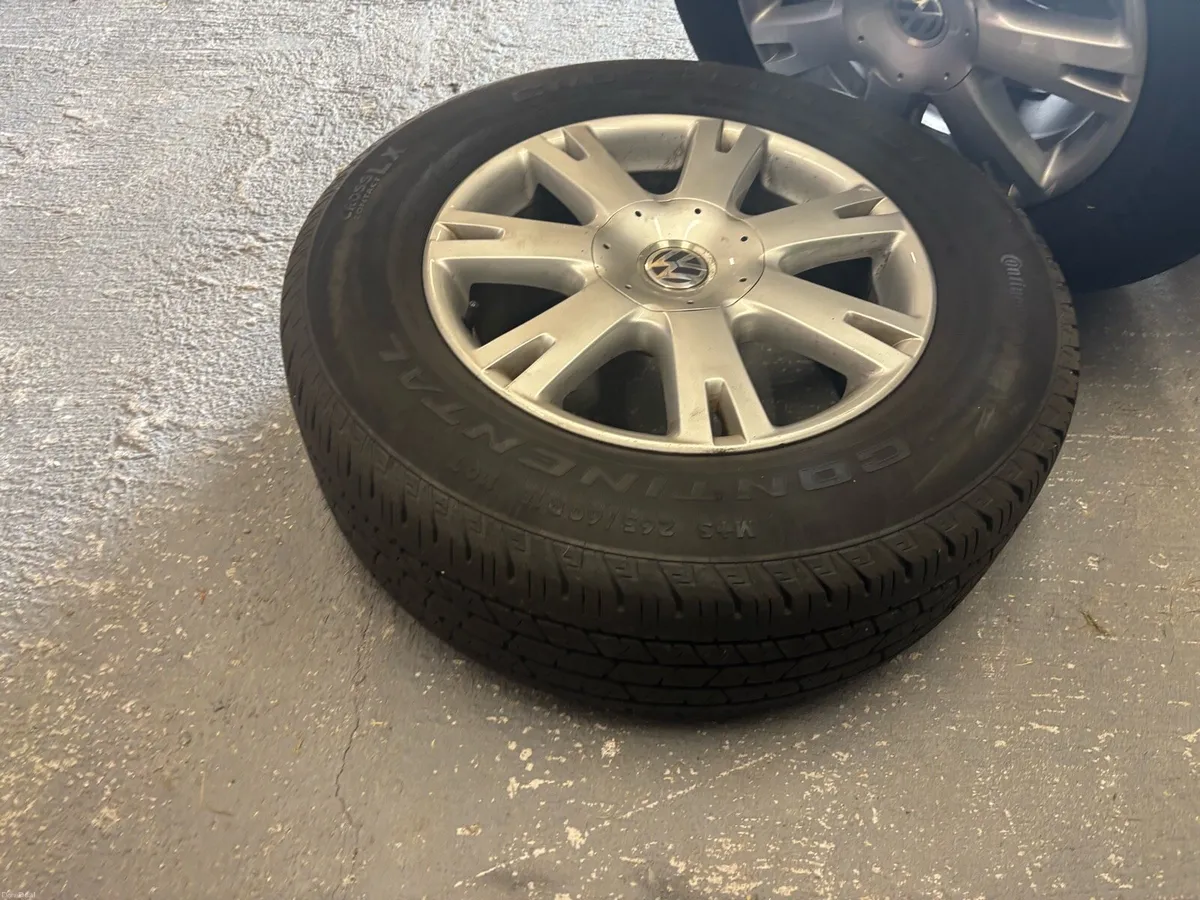 Vw Touareg wheels with new continental tyres - Image 6