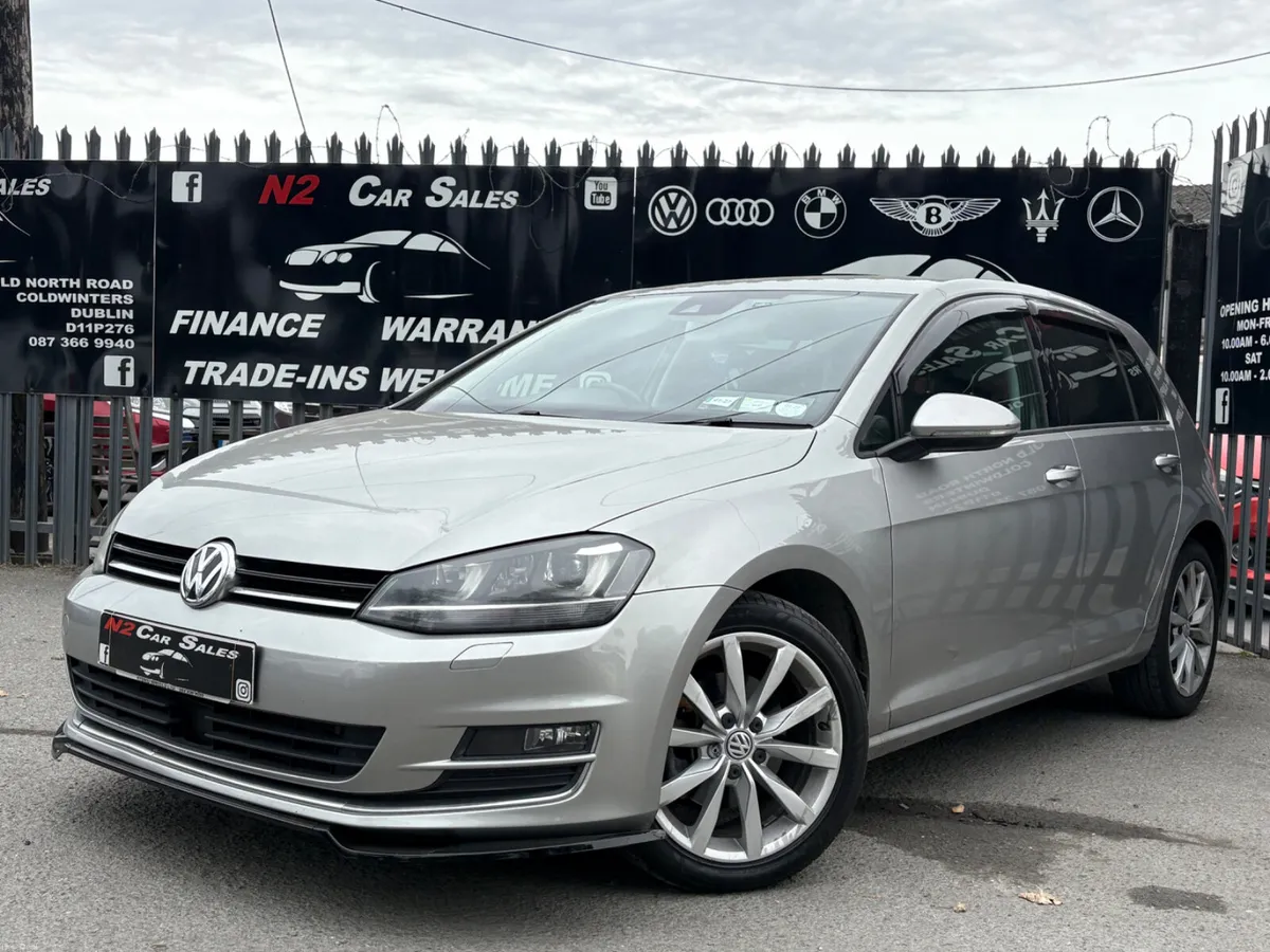 162 Vw Golf 1.4 AUTO Highline, LOW MILES,NEW NCT - Image 3