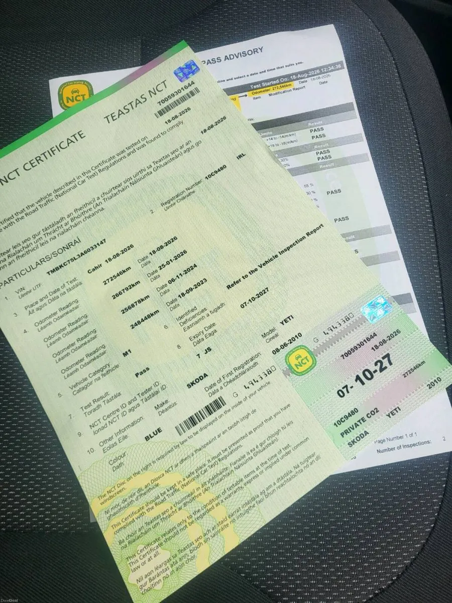New NCT, 10/27. 2.0tdi 2wd Yeti - Image 3