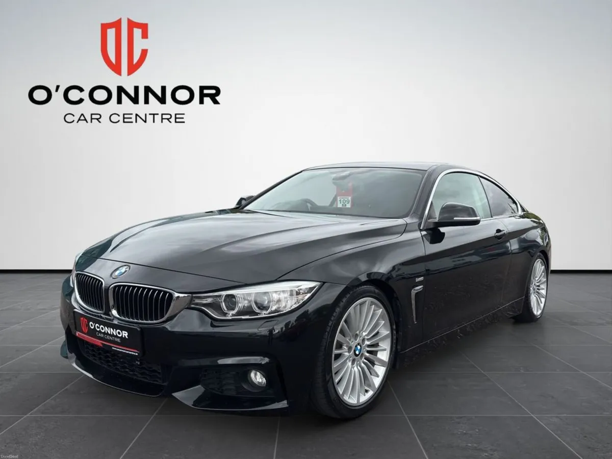 BMW 4-Series Black outside, tan inside. classy fro - Image 1
