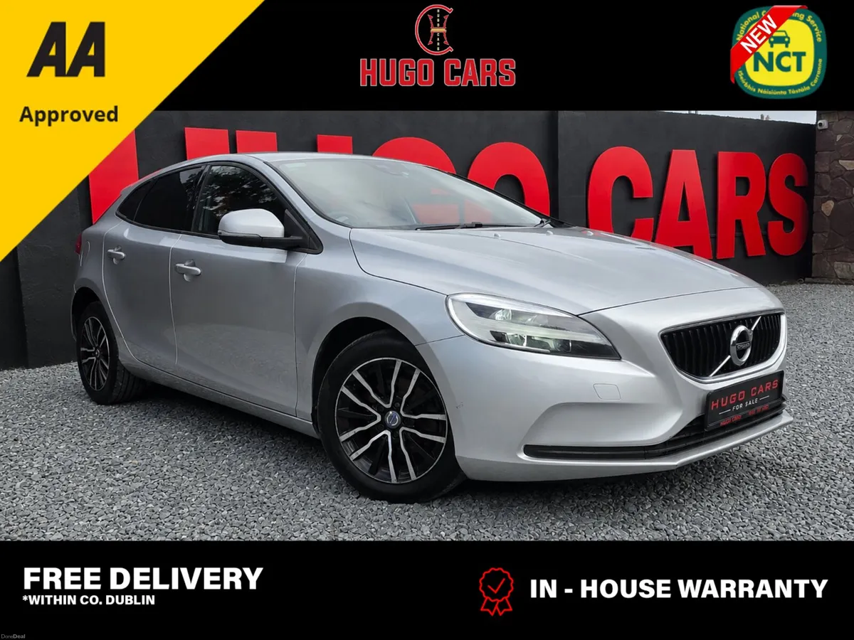 2017 Volvo V40 2.0d/Irish/New NCT/Warranty - Image 1