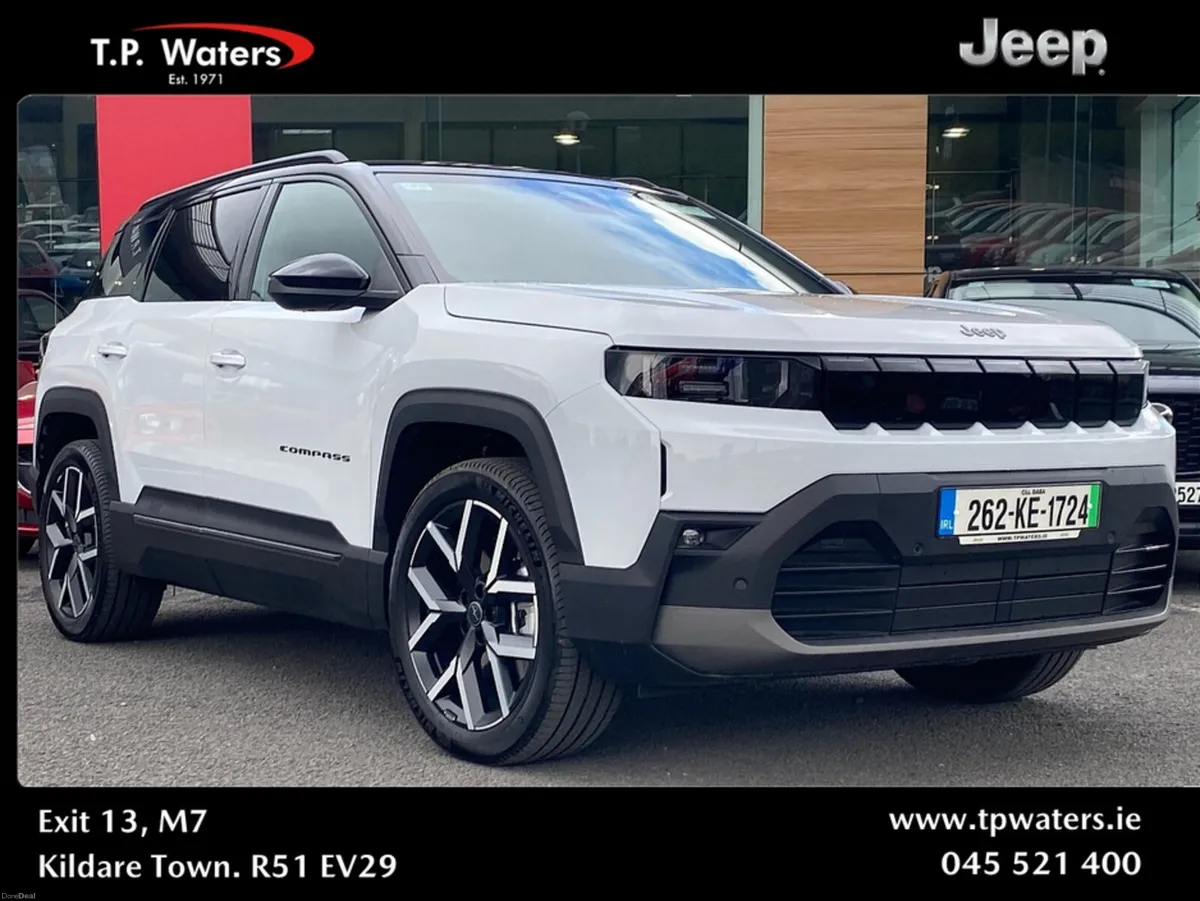 Jeep Compass FIRST EDITION - 74KWH - 5 YEAR WARRAN - Image 1
