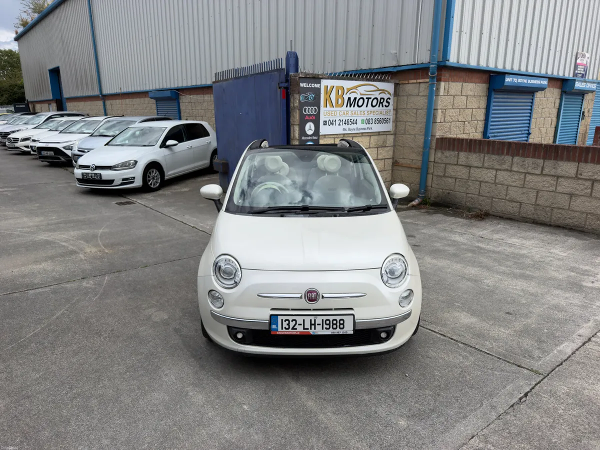 Fiat 500 2013 , CONVERTABLE, FRESH NCT - Image 2