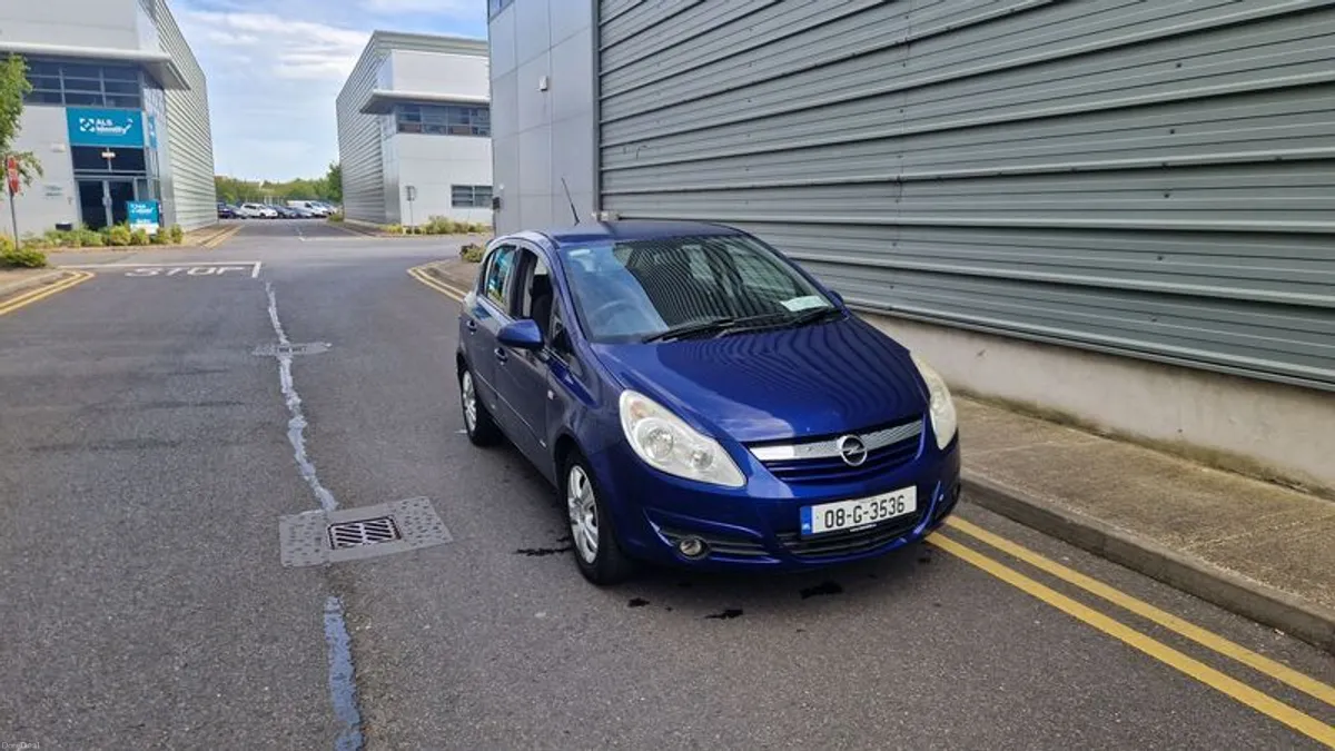2008 Opel Corsa tax and new nct 02/27 - Image 1