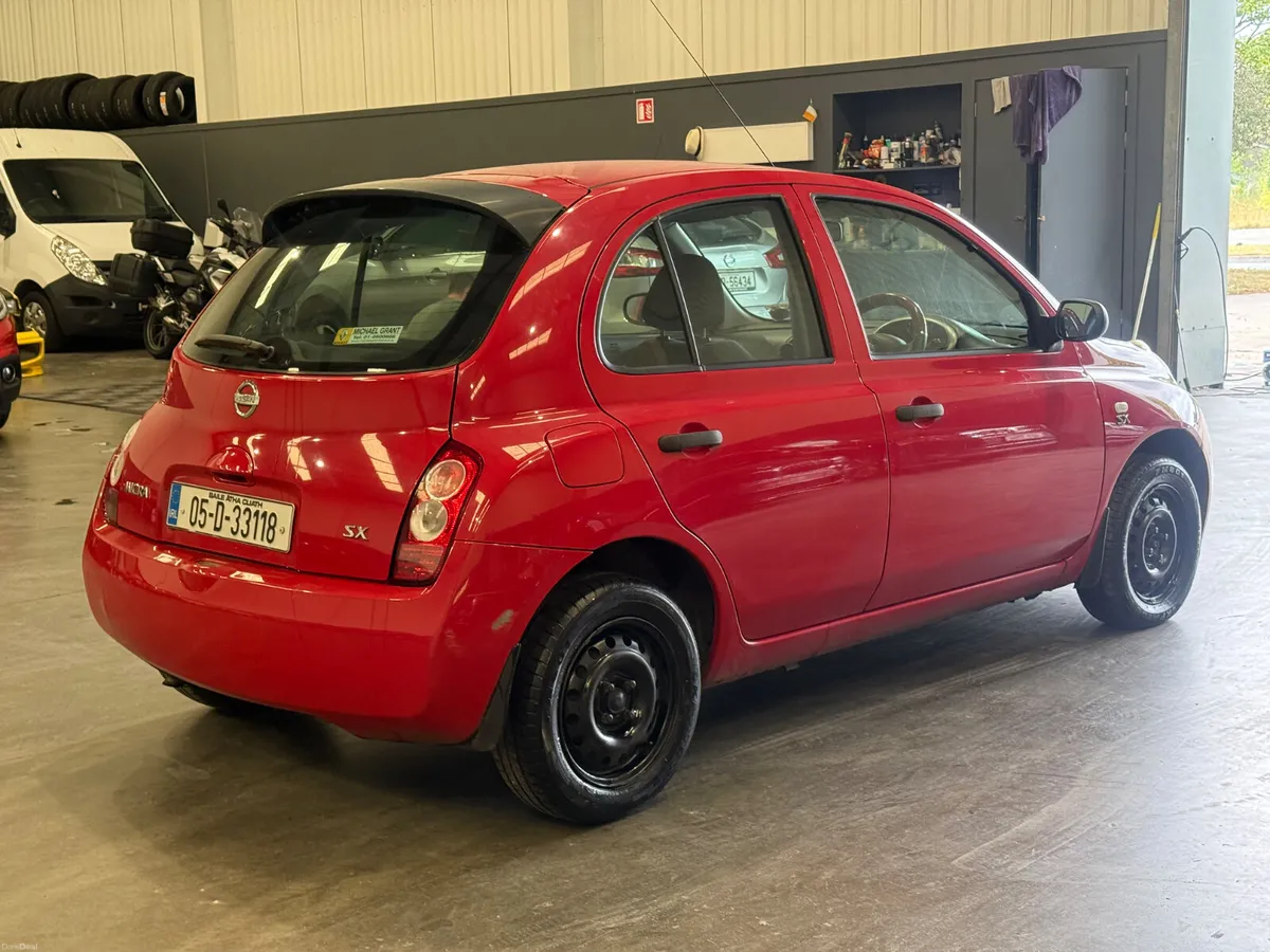 Nissan Micra 2005 NCT TAX €1450 - Image 4