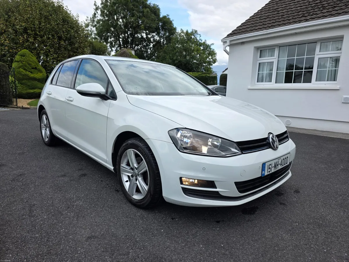 VOLKSWAGON GOLF 1.6 TDI..110BHP..LOW MILES - Image 1