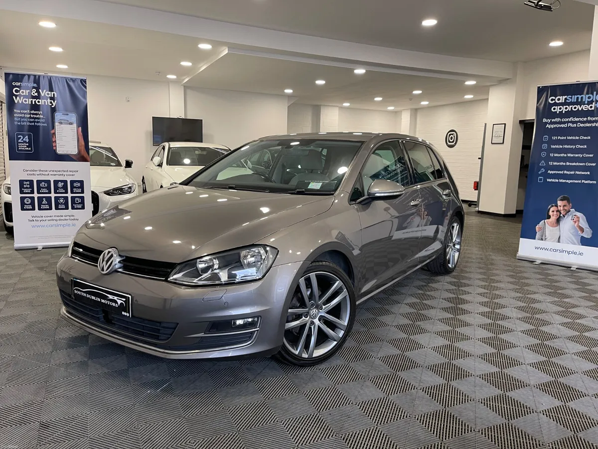 Volkswagen Golf 2017 High-line Cream Leather seat - Image 4