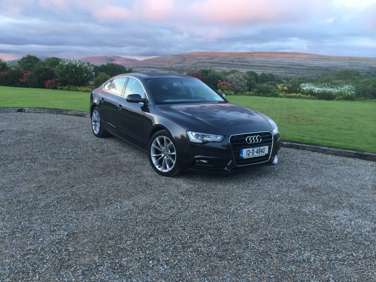 Low Mileage full leather 2012 Audi A5 Sportback - Image 1