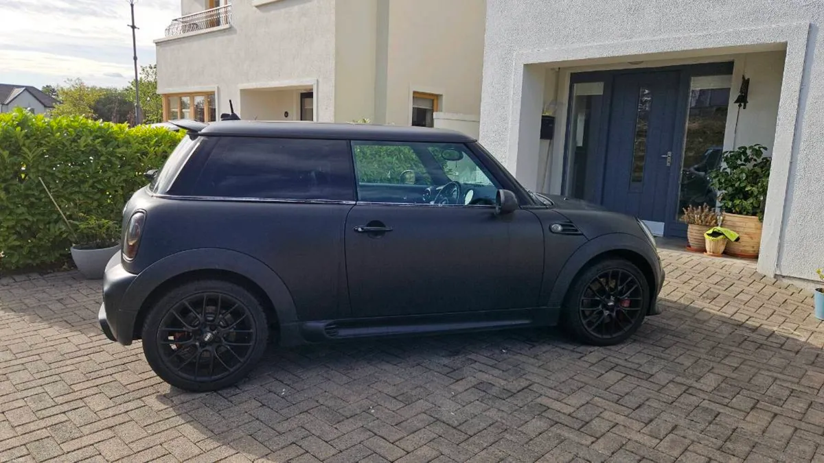 Matt Black 2011 JCW Mini Cooper 2.0L Diesel Auto - Image 4