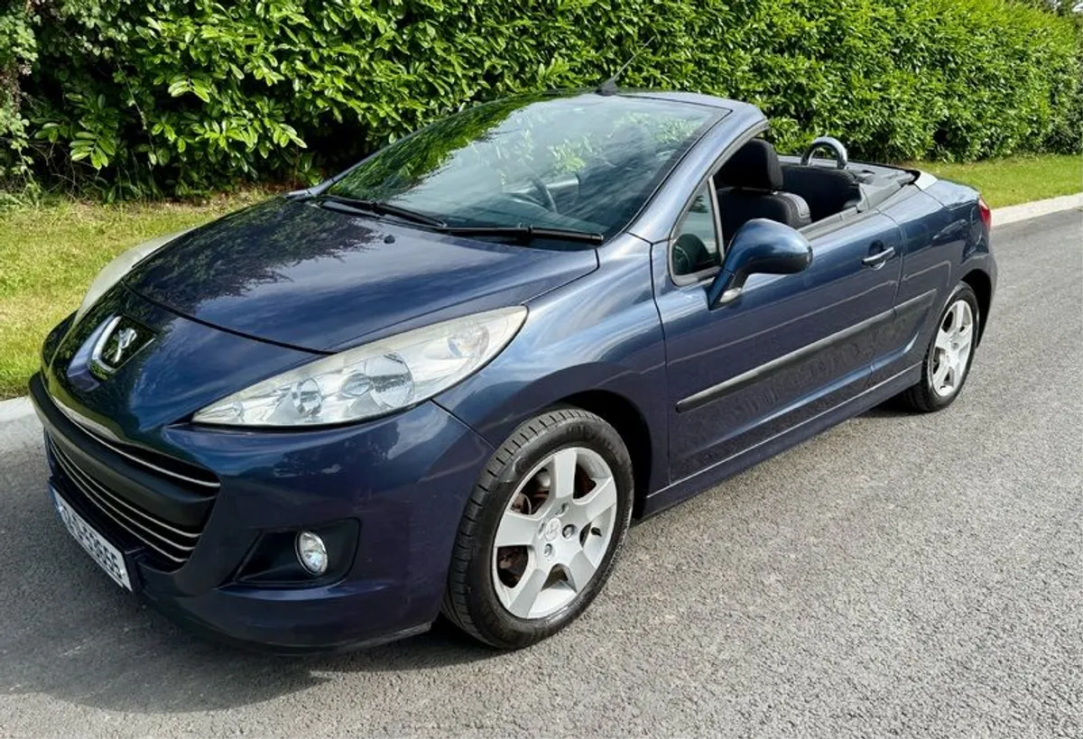Low Mileage 2012 Peugeot 207cc - New Nct - Image 2