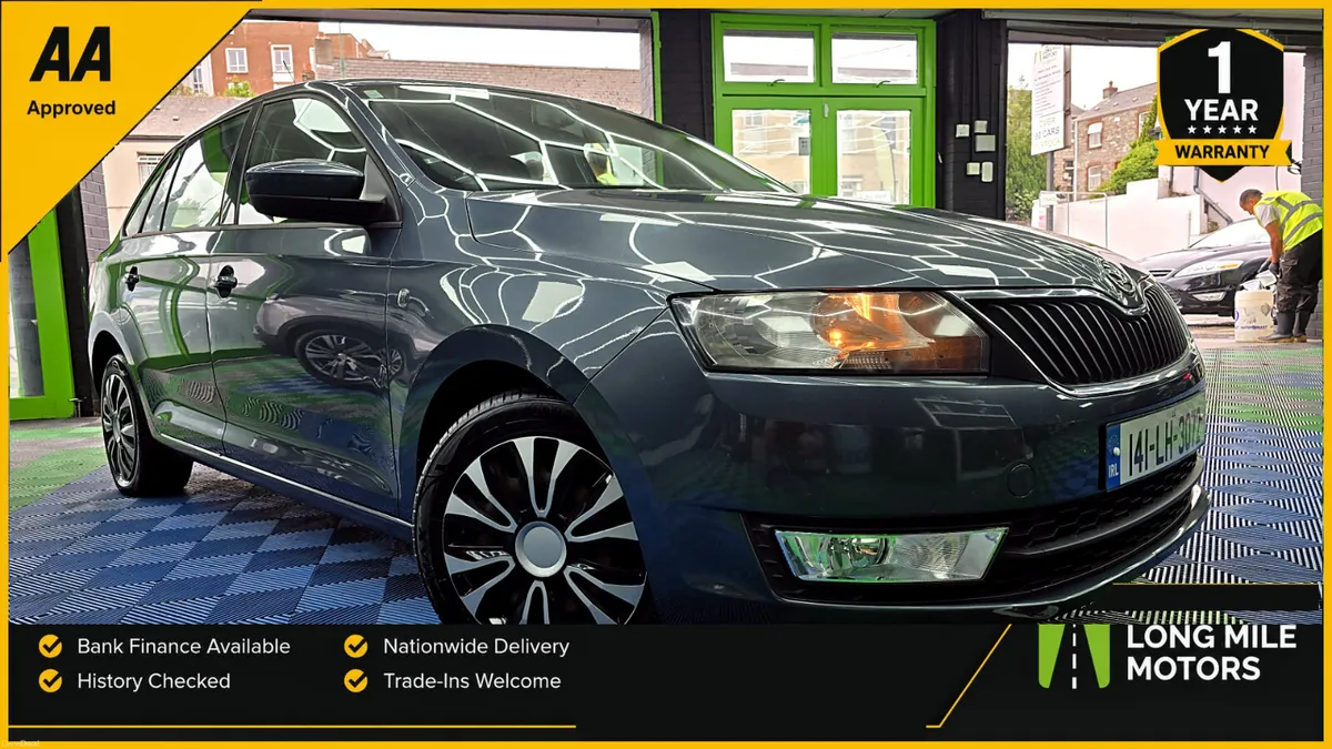 Skoda Rapid 2014 AA Approved New Chain New NCT - Image 1