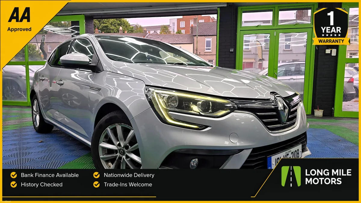 Renault Megane 2018 AA Approved - Image 1