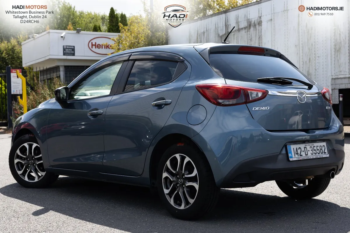 MAZDA DEMIO (MAZDA2) 2014 BLUE DIESEL AUTO - Image 3