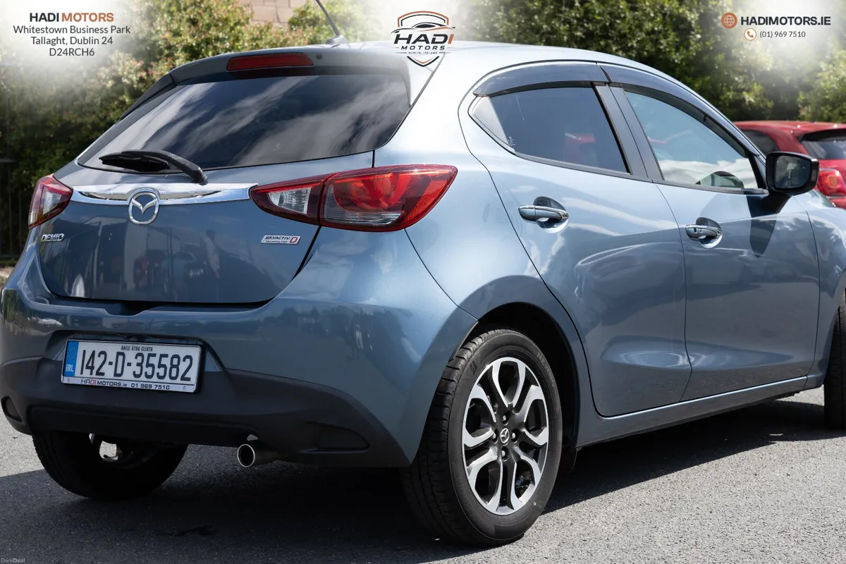 MAZDA DEMIO (MAZDA2) 2014 BLUE DIESEL AUTO - Image 4