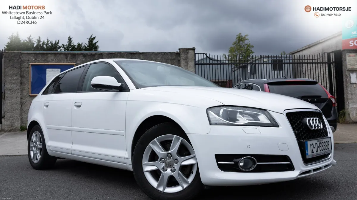 AUDI A3 SPORTBACK 2012 WHITE 1.4 TFSI AUTO - Image 2