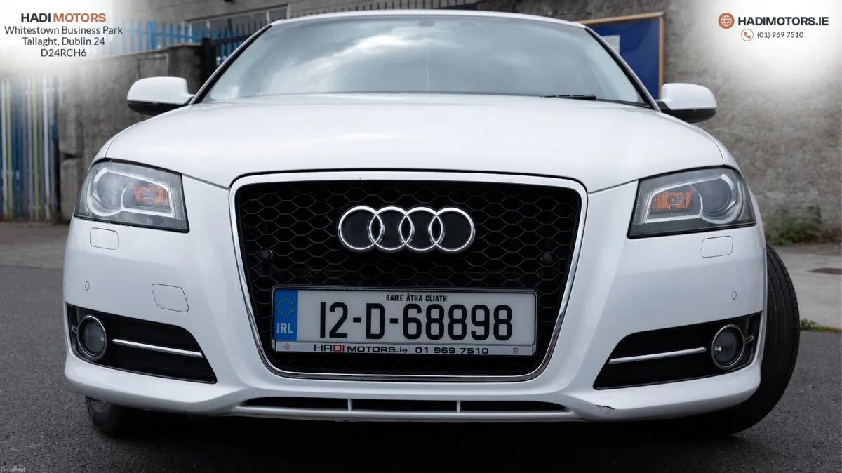 AUDI A3 SPORTBACK 2012 WHITE 1.4 TFSI AUTO - Image 1