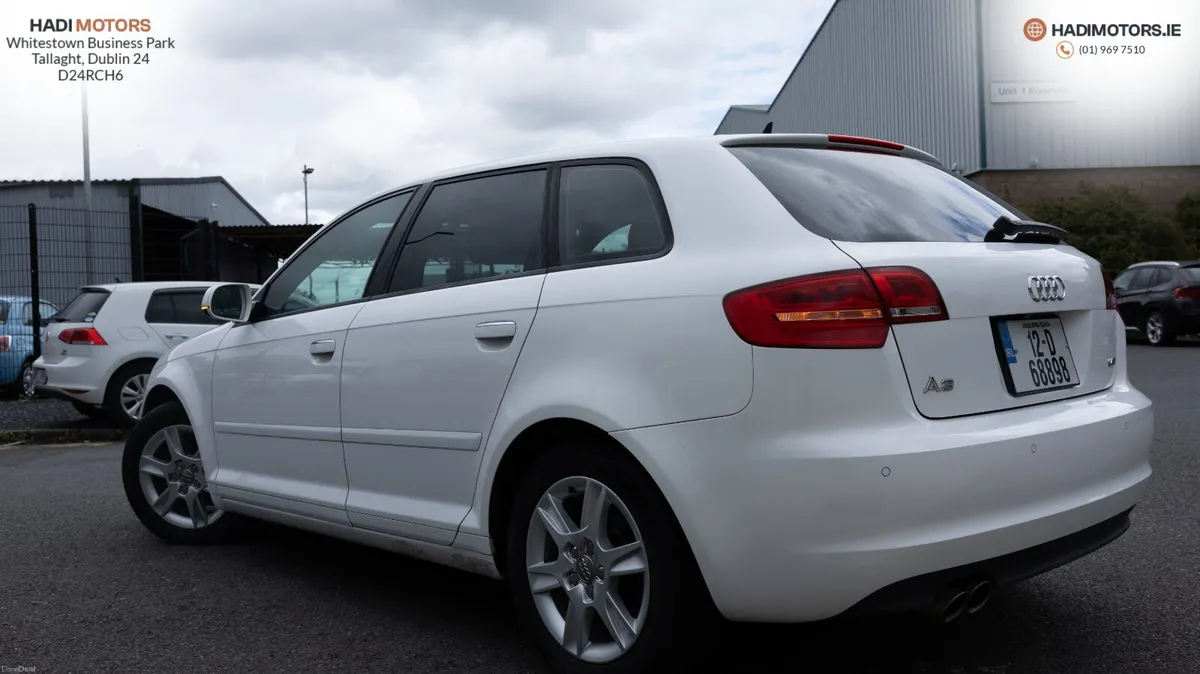 AUDI A3 SPORTBACK 2012 WHITE 1.4 TFSI AUTO - Image 5