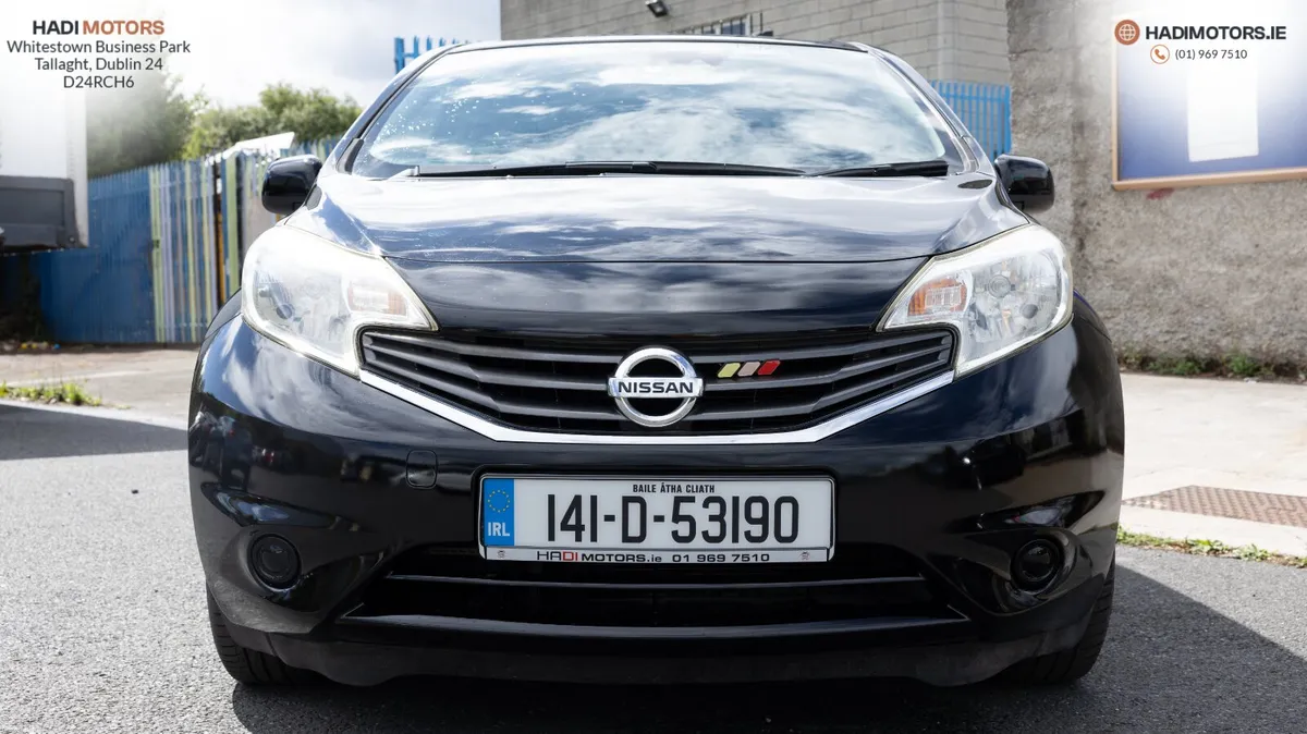 NISSAN NOTE 2014 BLACK 1.2 AUTOMATIC - Image 1