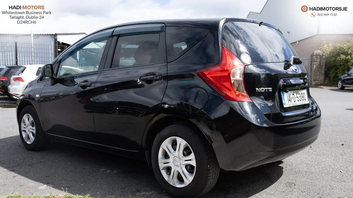 NISSAN NOTE 2014 BLACK 1.2 AUTOMATIC - Image 5