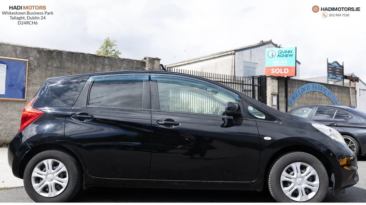 NISSAN NOTE 2014 BLACK 1.2 AUTOMATIC - Image 3