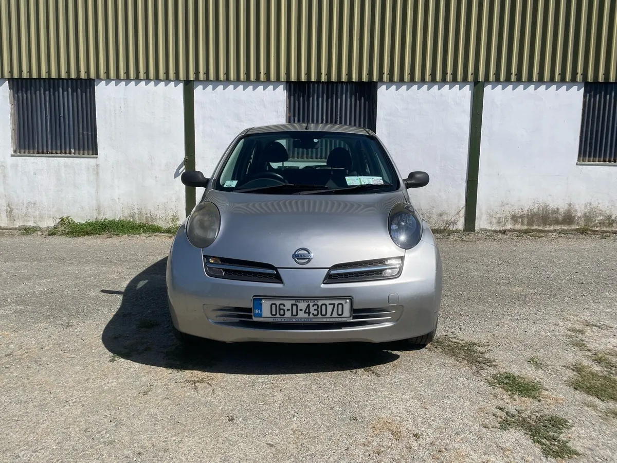 2006 Nissan micra NCT TAX - Image 2