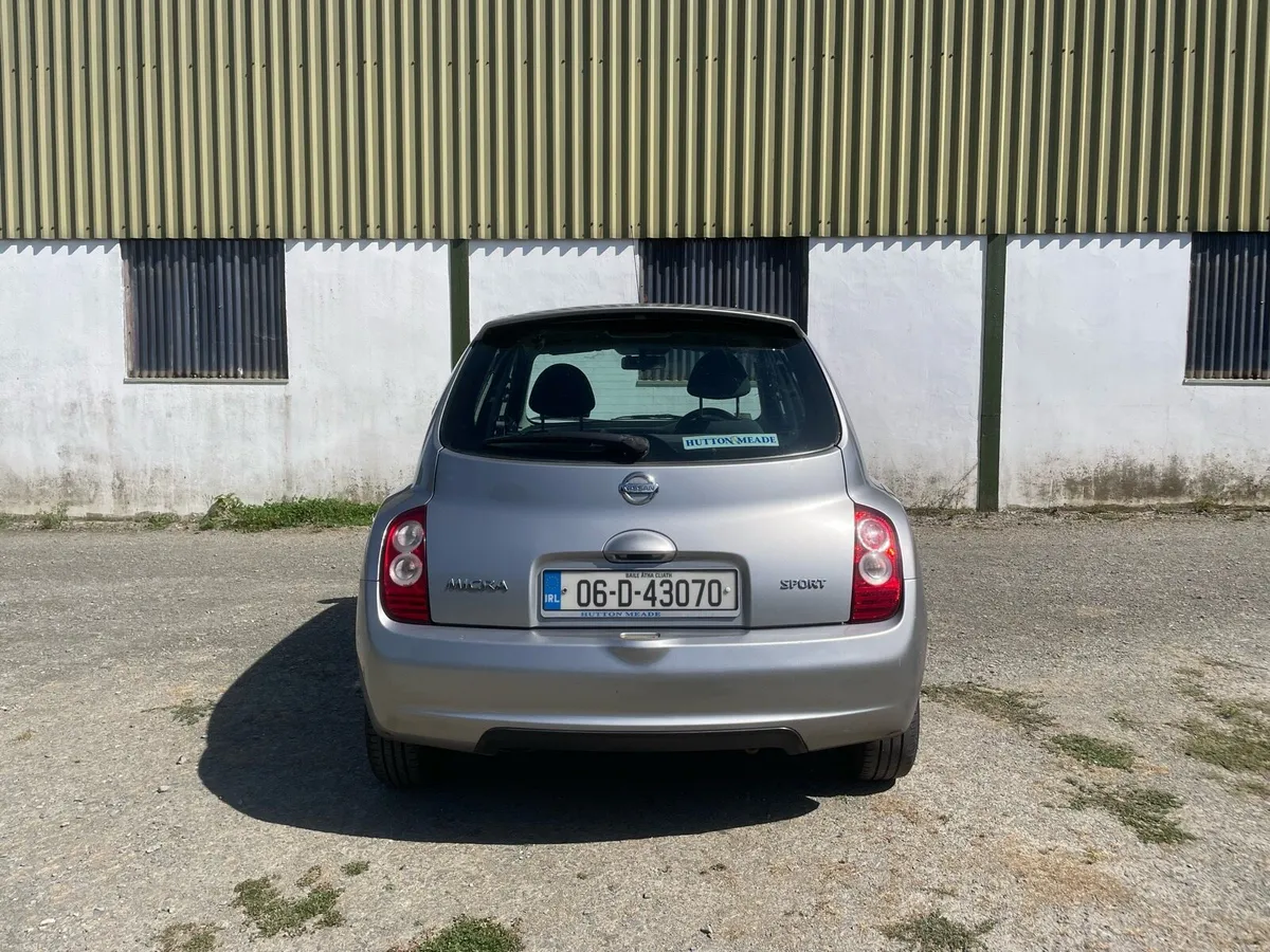 2006 Nissan micra NCT TAX - Image 4