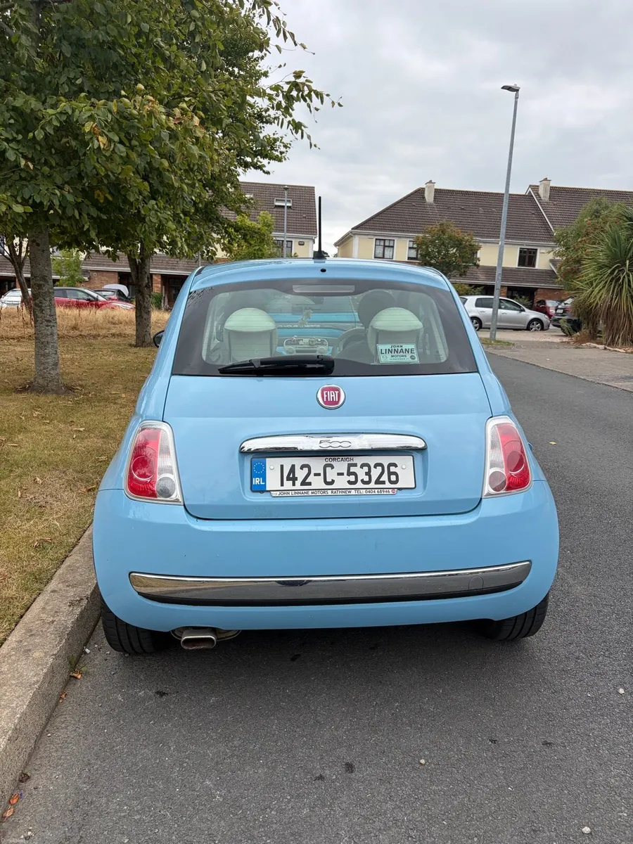 Fiat 500 1.2 Lounge – 2014 w/ sunroof NCT 02/27 - Image 3