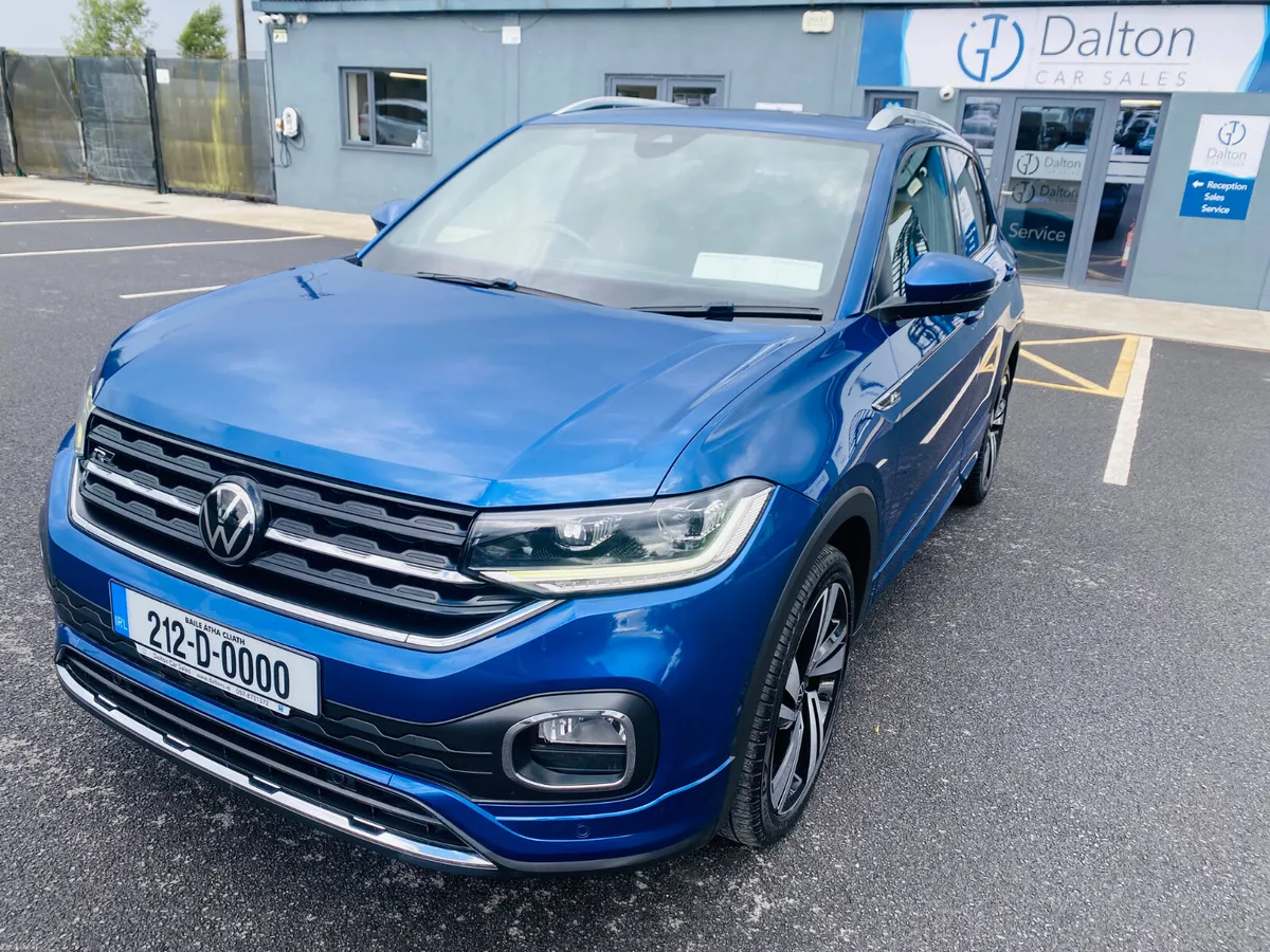 VOLKSWAGEN T-CROSS R-LINE DSG 1.0TSI 2021 (212) - Image 1