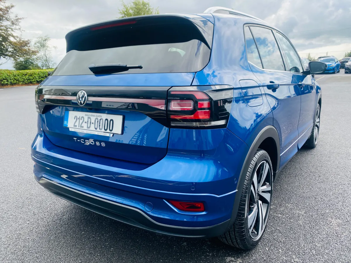 VOLKSWAGEN T-CROSS R-LINE DSG 1.0TSI 2021 (212) - Image 6