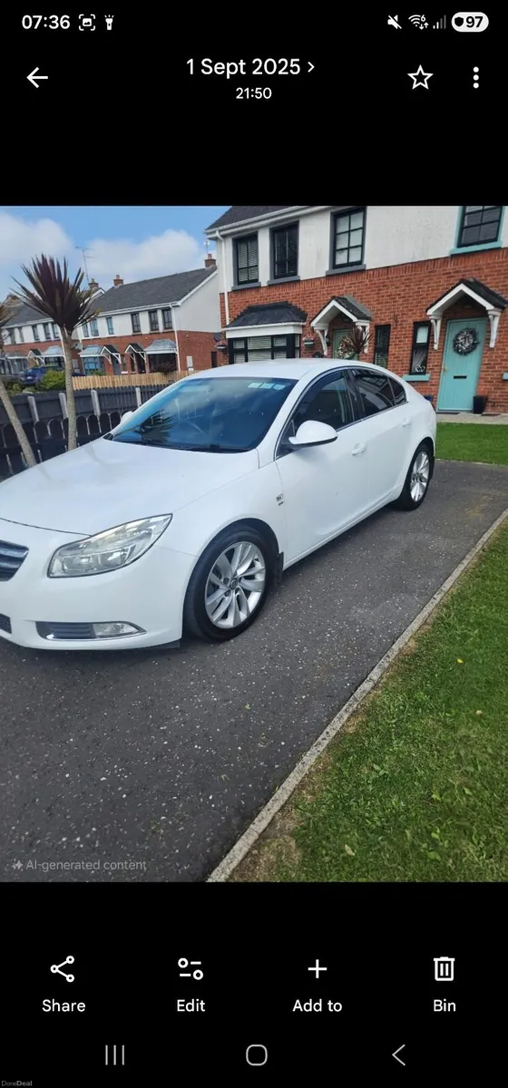 Vauxhall Insignia 2012 - Image 2