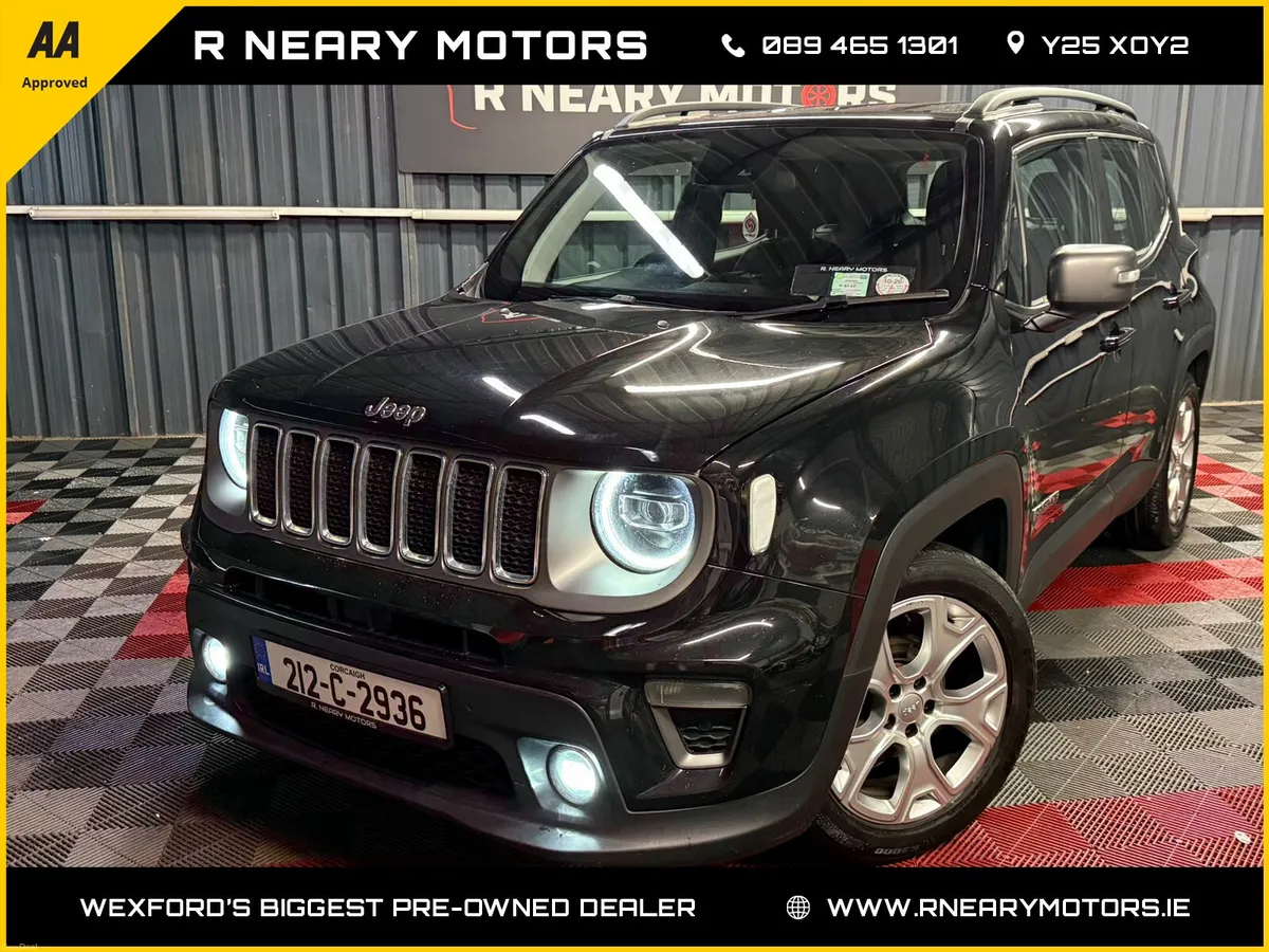 2021 212 Jeep Renegade 1.0 GSE Turbo 120hp FWD Nig - Image 1