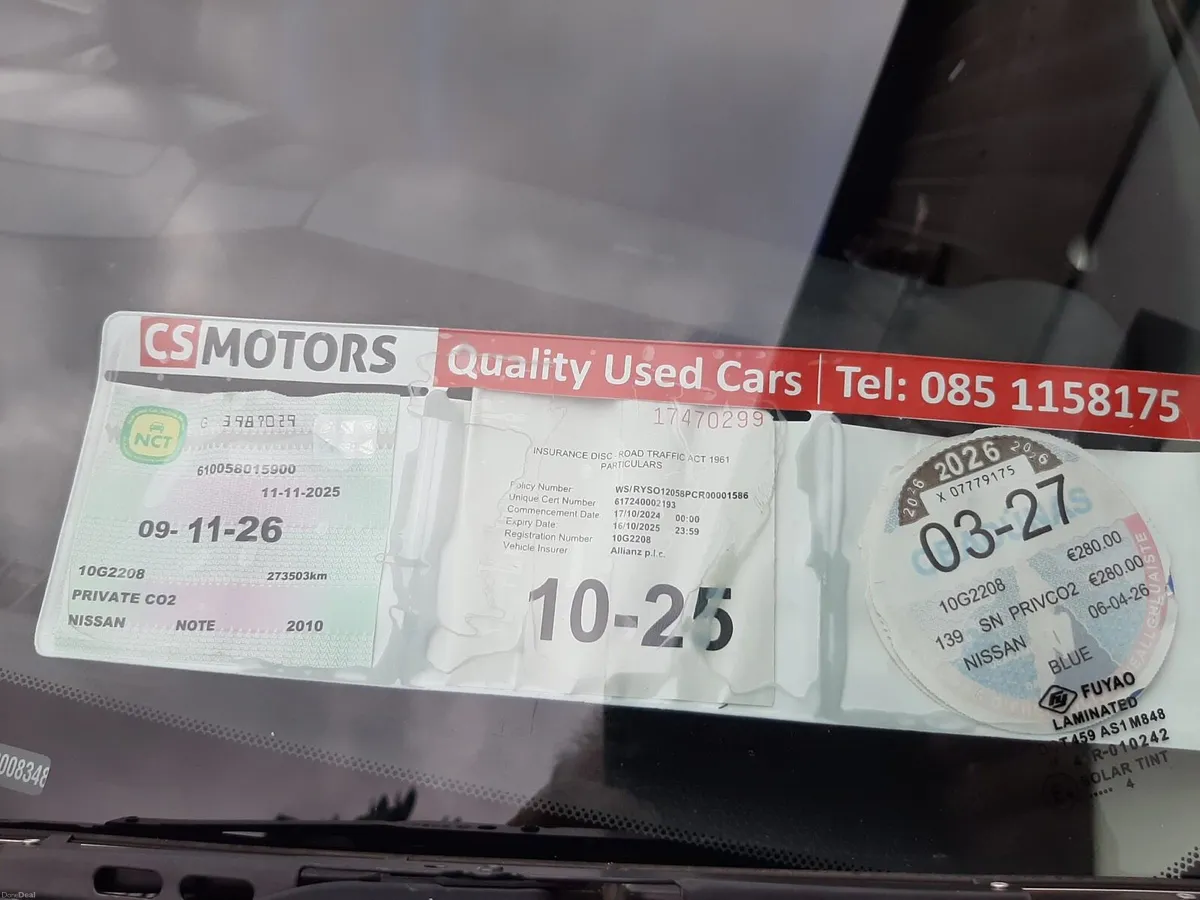 2010 Nissan Note 1.4 SXE Petrol - Image 6