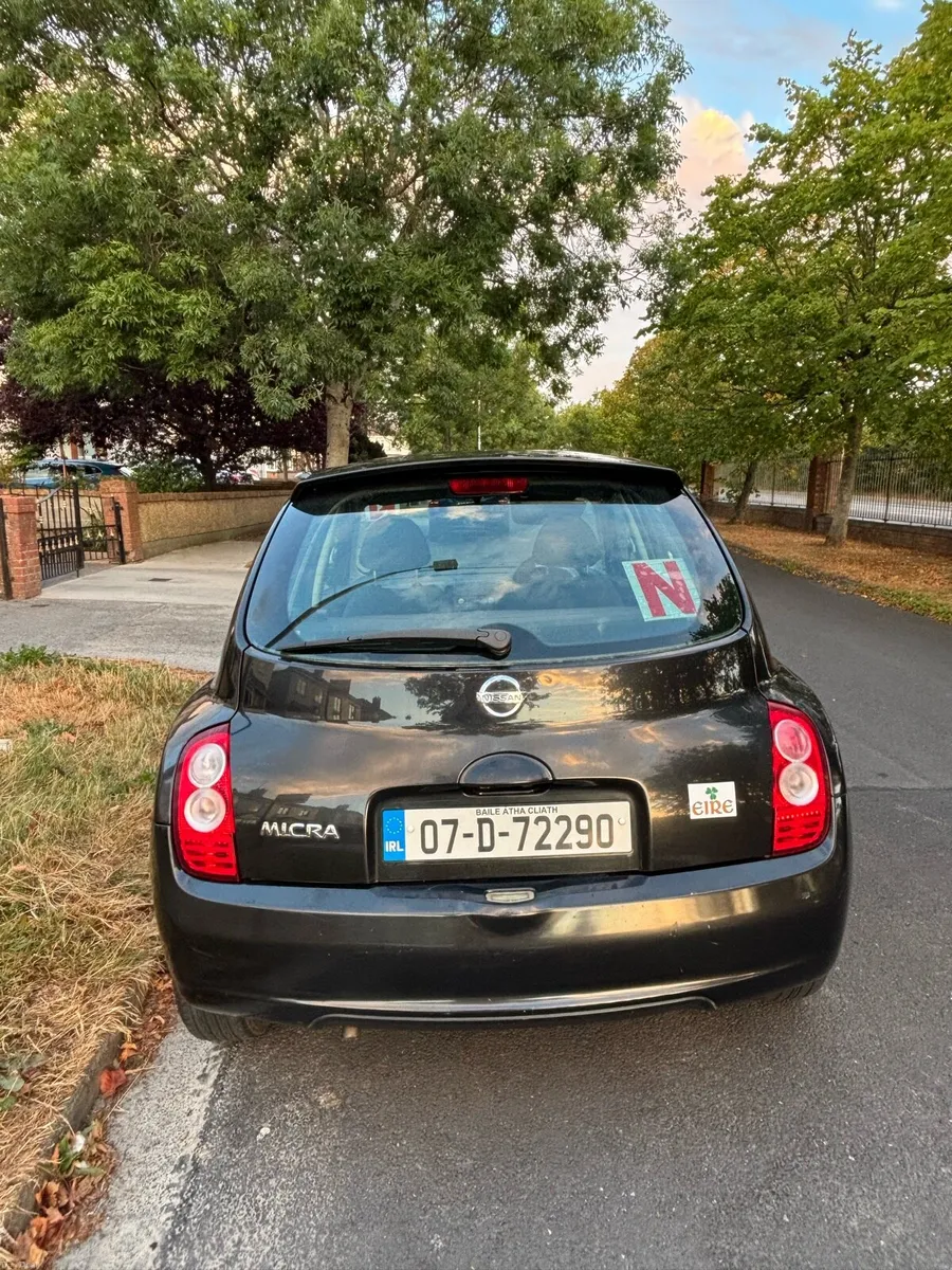 2007 Nissan Micra Sport 1.2 – NCT Nov 2026 - Image 3